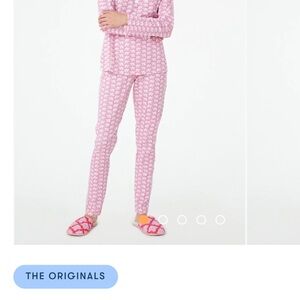 NEW WITH TAGS Roller Rabbit Pink Gingham Pajama Set